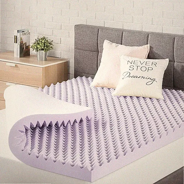 Best Price Mattress 3 Inch Egg Crate Memory Foam Mattress Topper with Soothing