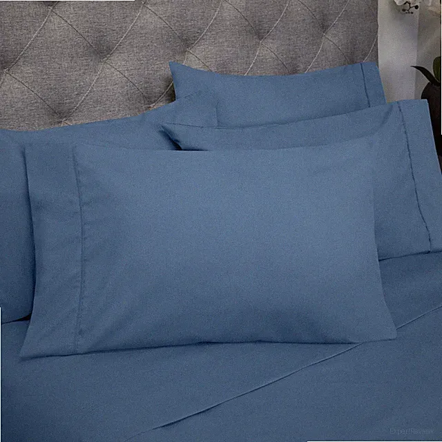 Sweet Home Collection 1500 Count Microfiber 6 Piece Sheet Set Cal King