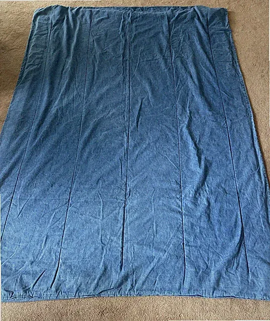 Vintage Denim Comforter Excellent Quality 86 X 62